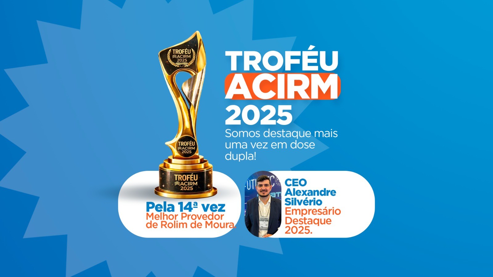 Rolim Net é eleita pela 14ª vez o melhor provedor de Rolim de Moura